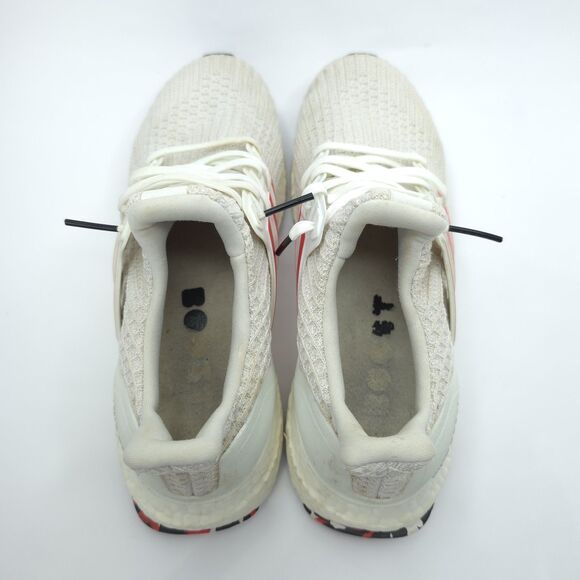 Adidas Men\'s DB3199 UltraBoost 4.0 Running Shoe White Red Size 7 main image 5